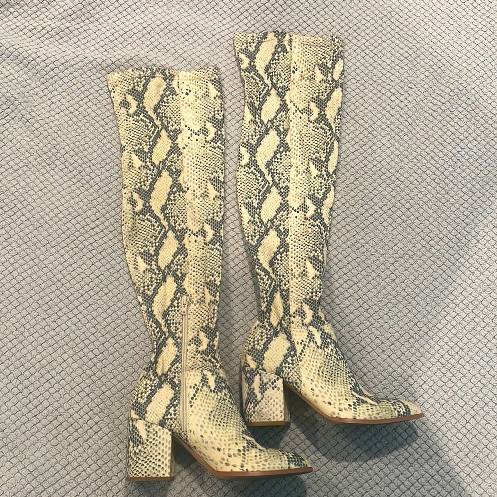 Steve Madden vegan over the knee boots